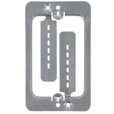 metal low voltage mounting bracket|low voltage bracket one gang.